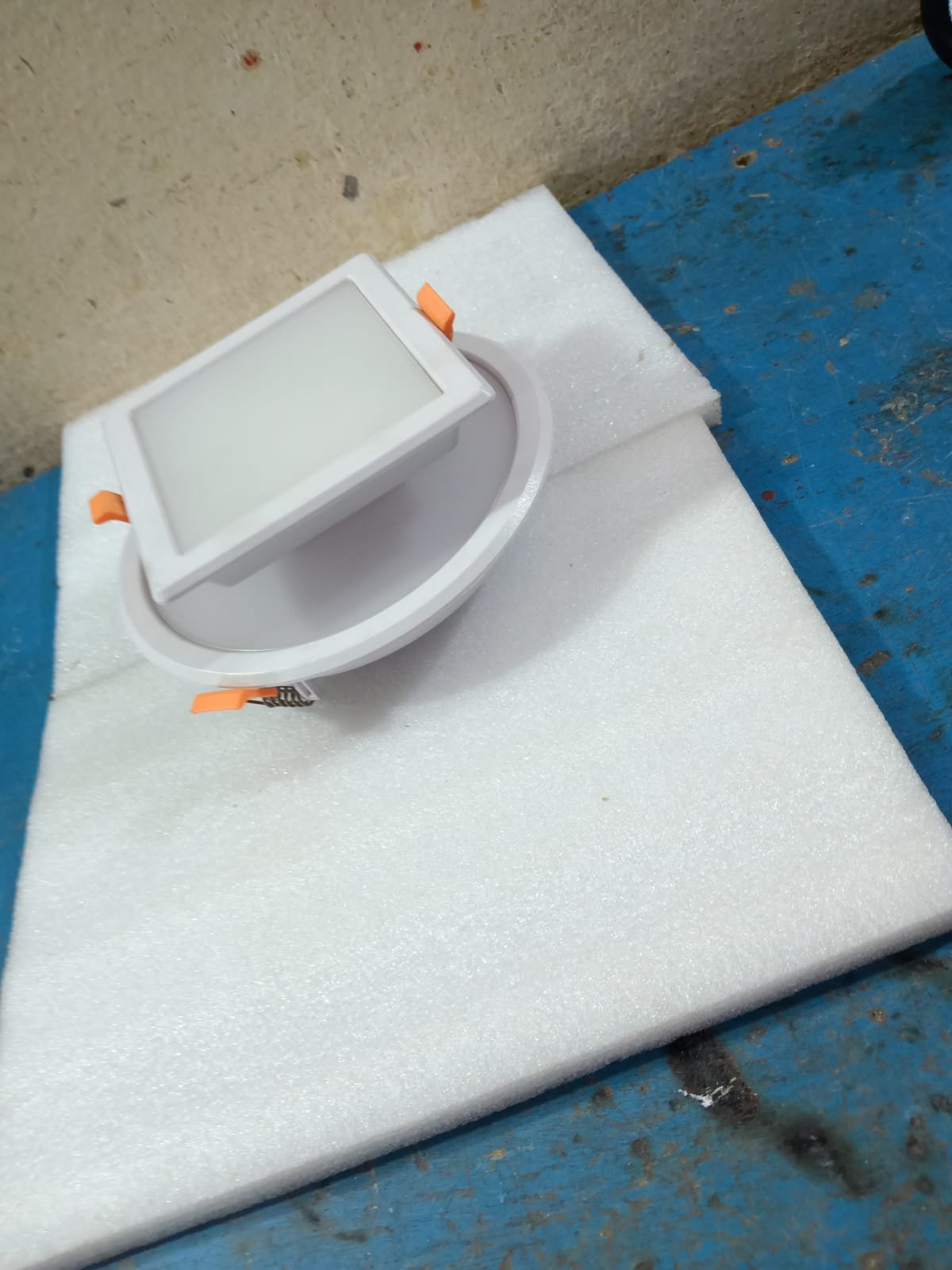 LED panel lights, square and round, PC body